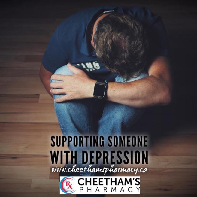 supporting someone with depression - cheethams pharmacy saskatoon